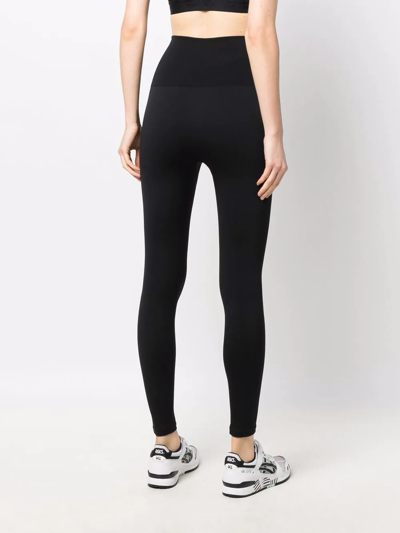 Shop Wolford The Wonderful Tonal Leggings In Black