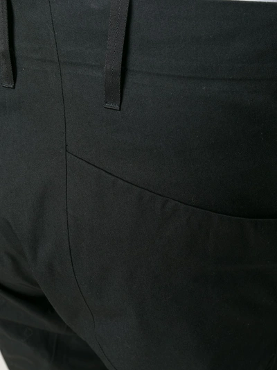 Shop Arc'teryx Slim Fit Trousers In Black