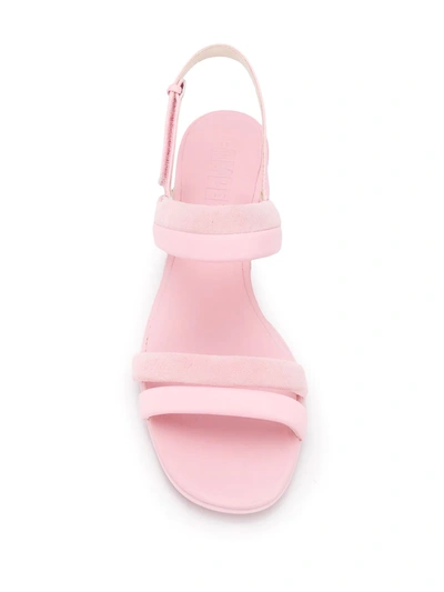 Shop Camper Katie 50mm Sandals In 001 Lt/pastel Pink