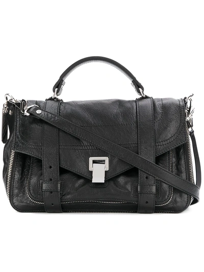 Shop Proenza Schouler Medium Ps1+ Tote Bag In Black