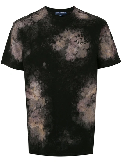 Shop Bornxraised Tie-dye Print T-shirt In Multicolour