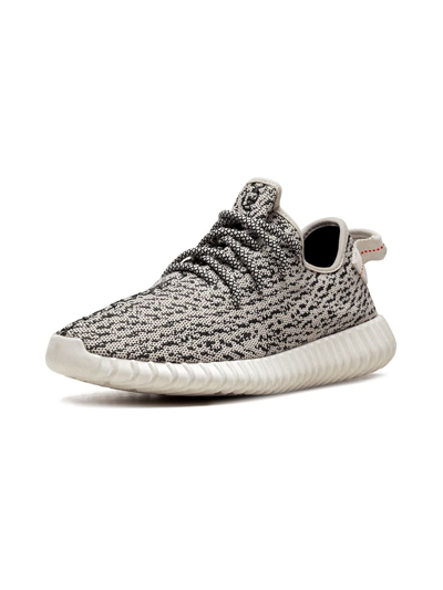 Shop Adidas Originals Yeezy Boost 350 "turtle Dove" Sneakers In Grey