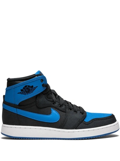 Shop Jordan Air  1 Ko High "royal" Sneakers In Black