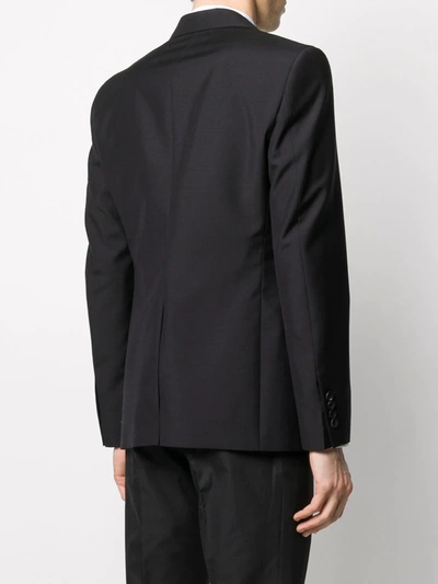 Shop Alexander Mcqueen Single-breasted Tailored Blazer In Black