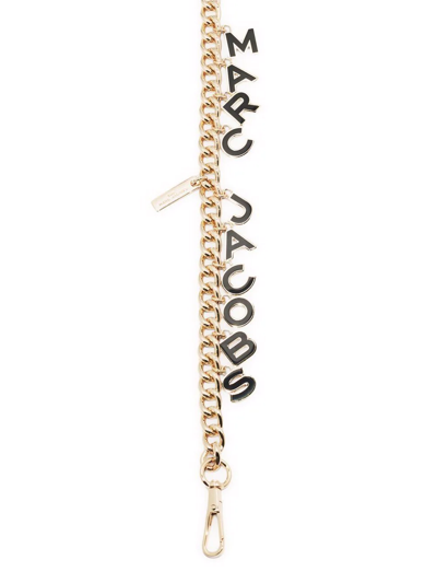 Shop Marc Jacobs The Charm Strap In Gold