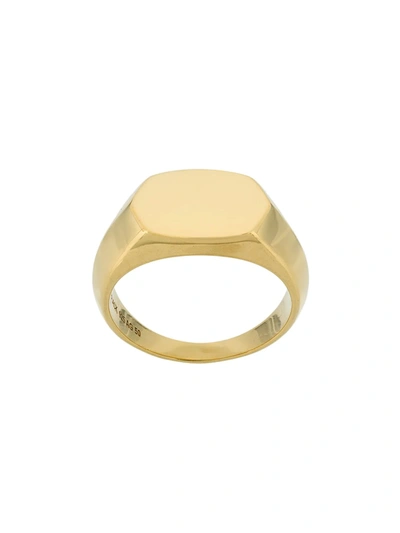 Shop Maria Black Gordon Signet Ring In Gold