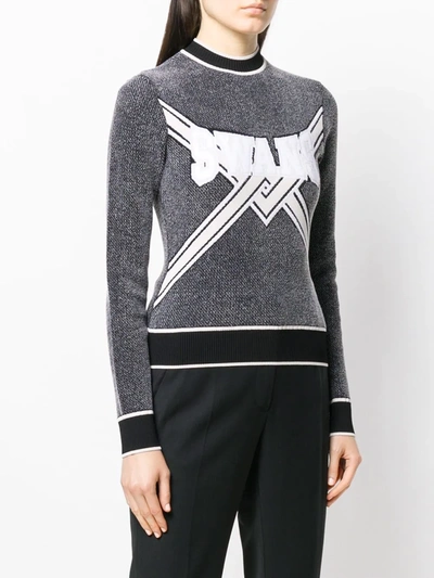Off-white Off White Swan Knitwear In Grey