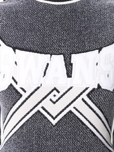 Off-white Off White Swan Knitwear In Grey