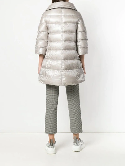 Herno Puffer Jacket In Grey