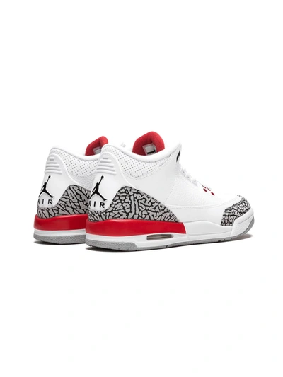 Shop Jordan Air  3 Retro Bg "katrina" Sneakers In White