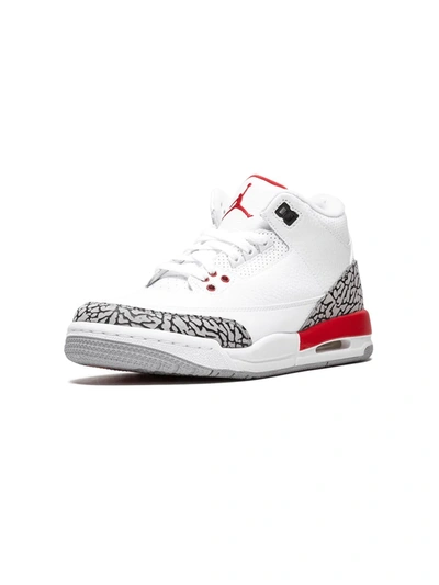 Shop Jordan Air  3 Retro Bg "katrina" Sneakers In White