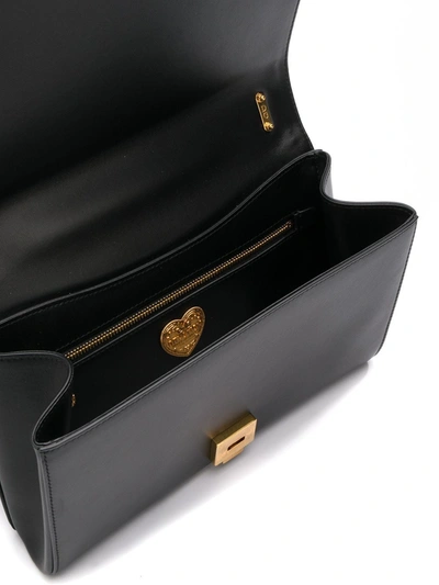 Dolce & Gabbana Large Devotion Shoulder Bag In Black