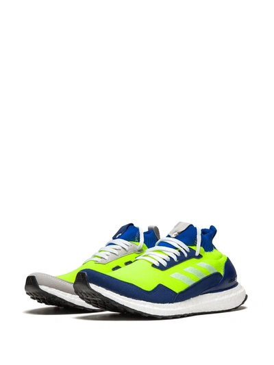 Adidas Originals Ultraboost Mid Sneakers In Yellow