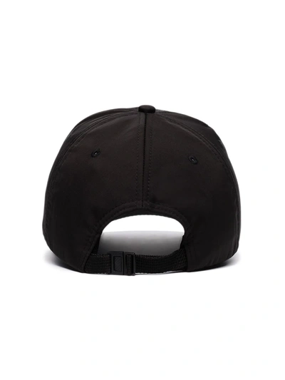 BLACK LOGO BASEBALL CAP