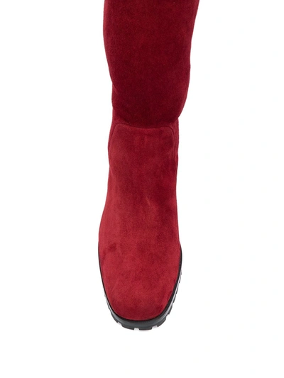 Shop Stouls Pegase Dragonnie Boots In Red