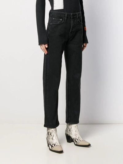Shop Rag & Bone Straight-fit Jeans In Black