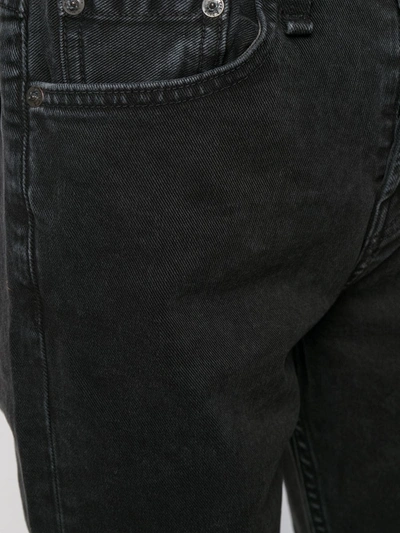 Shop Rag & Bone Straight-fit Jeans In Black