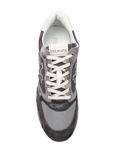Shop Premiata Zac-zac Sneakers In Grey