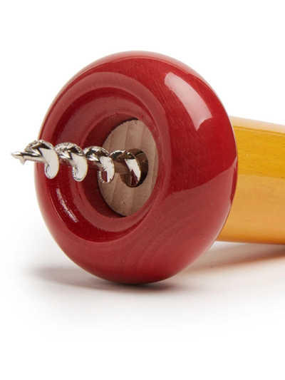 Alessi Sottsass 100 Values Collection Corkscrew In Gelb
