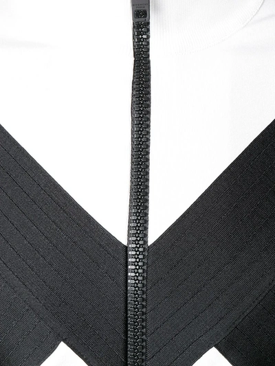 Givenchy Zip-up Bomber Jacket In White