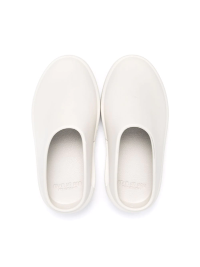 Shop Fear Of God The California Slip-on Shoes In Neutrals