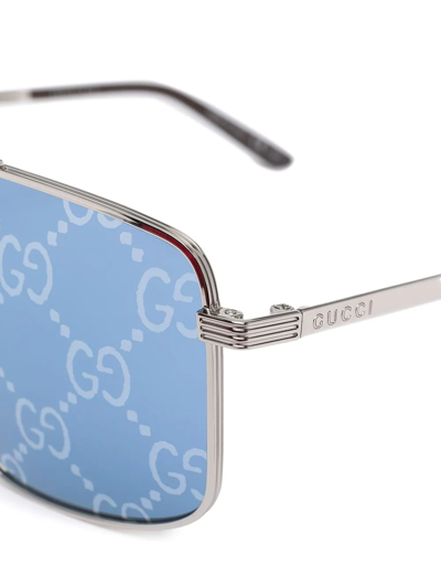 GG 镜片方框太阳眼镜