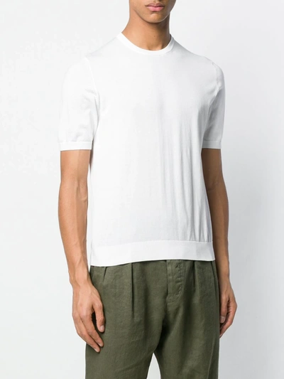 Shop La Fileria For D'aniello Basic T-shirt In White