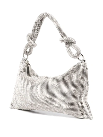 Cult Gaia Hera Nano Shoulder Bag In Silver