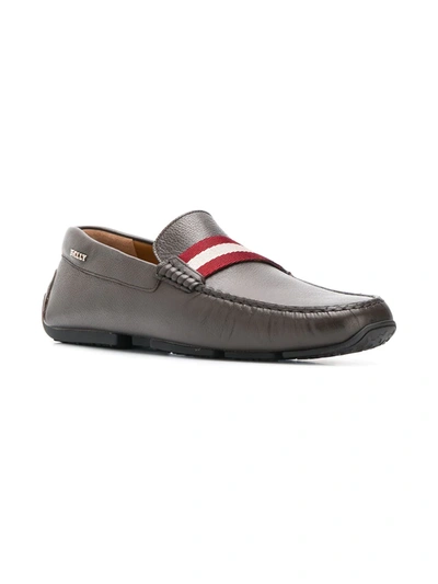 Shop Bally Pearce Loafers In Brown