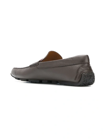 Shop Bally Pearce Loafers In Brown