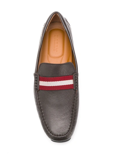Shop Bally Pearce Loafers In Brown