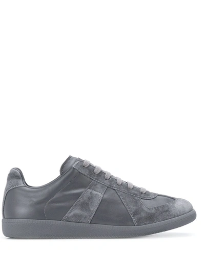 Shop Maison Margiela Replica Low-top Sneakers In Grey