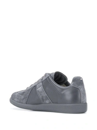 Shop Maison Margiela Replica Low-top Sneakers In Grey