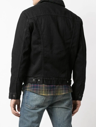 Shop Levi's Type Lll Trucker Jacket In Black