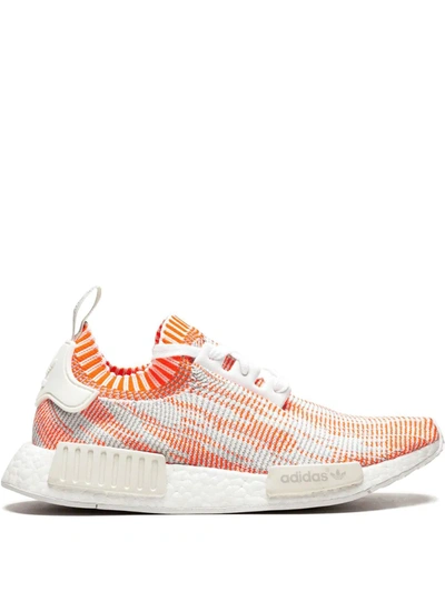 Shop Adidas Originals Nmd R1 Primeknit "camo Pack" Sneakers In Pink/multi/multi