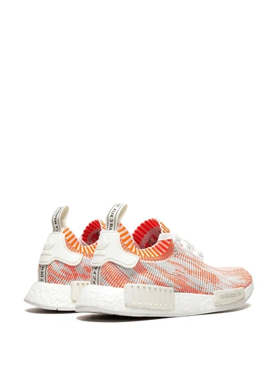 Shop Adidas Originals Nmd R1 Primeknit "camo Pack" Sneakers In Pink/multi/multi