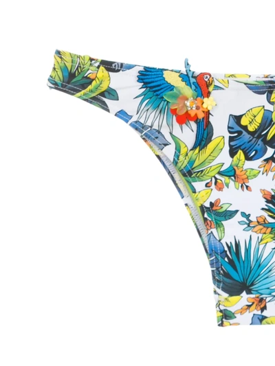 Amir Slama Printed Bikini In White