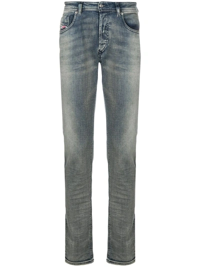 Shop Diesel Sleenker Skinny Jeans In Blue