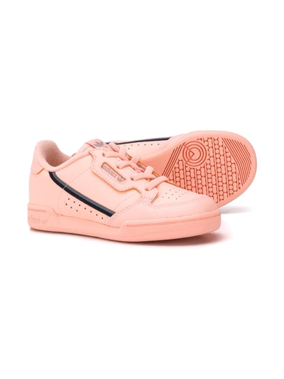 Shop Adidas Originals Continental 80 Lace-up Sneakers In Pink
