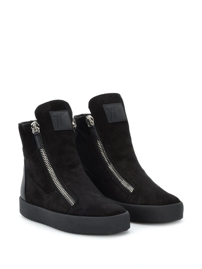 Shop Giuseppe Zanotti Effie Sneakers In Black