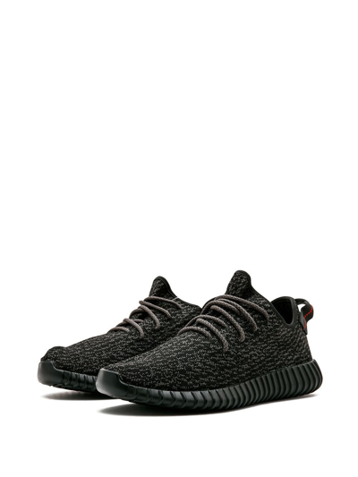 Shop Adidas Originals Yeezy Boost 350 In "pirate Black" Sneakers