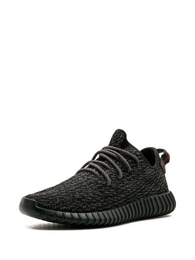 Shop Adidas Originals Yeezy Boost 350 In "pirate Black" Sneakers