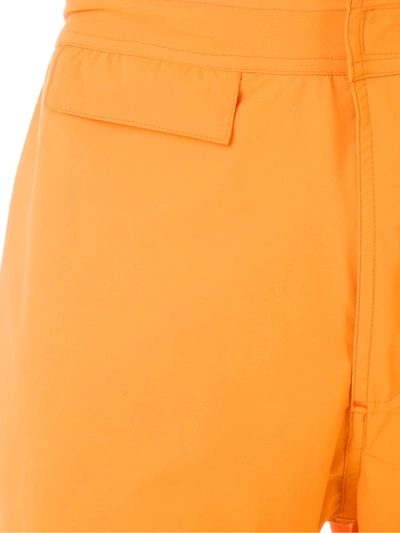 Shop Amir Slama Swimming Shorts In Orange