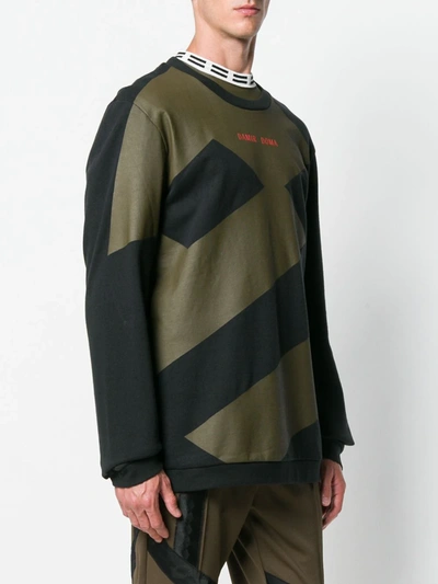 Shop Damir Doma X Lotto Werno Sweatshirt In Black