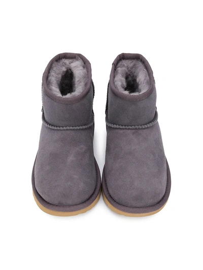 Ugg Shearling Lined Snow Boots In Grey