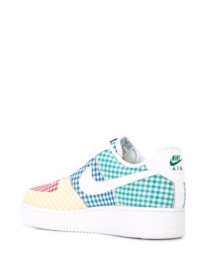 Shop Nike Air Force 1 '07 Qs "gingham Pack" Sneakers In Multicolour