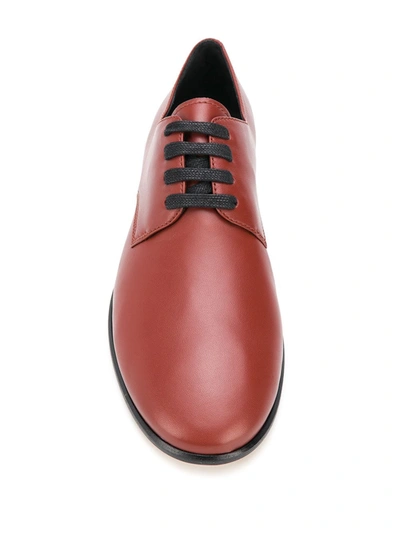 Shop Camperlab Tws Lace-up Derby Shoes In Brown