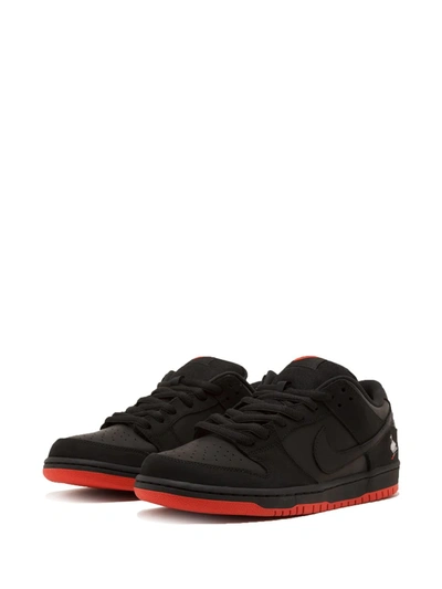 Shop Nike Sb Dunk Low Trd Qs "black Pigeon" Sneakers