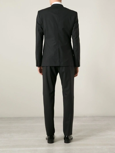 Shop Dolce & Gabbana Classic Three-piece Suit In Black