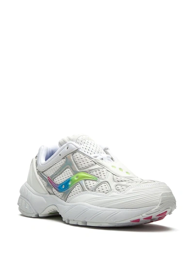 Saucony Grid Web Sneakers In White